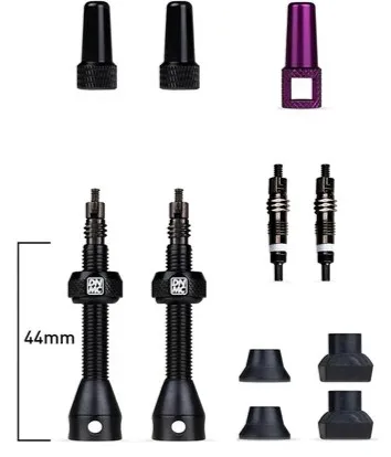 Вентиль б/к Dynamic Barkeeper Tubeless Valves black 2pcs