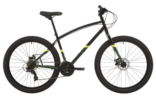 Велосипед 27.5 Pride Rocksteady 7.1 (2022) чорно-зелений