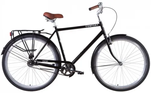 Велосипед 28 Dorozhnik COMFORT MALE (2021) чорний