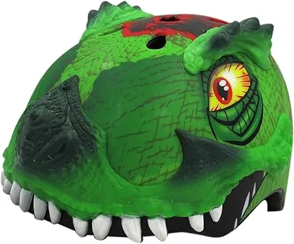 Шолом C-Preme Raskullz T-Rex Awesome зелений