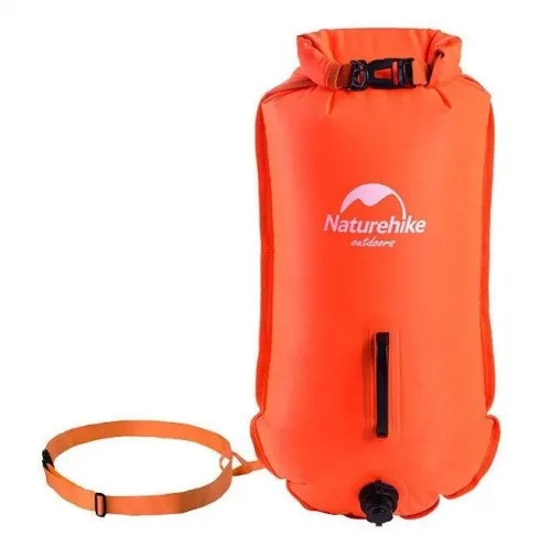 Гермомешок Naturehike NH17S001-G, 18L, orange