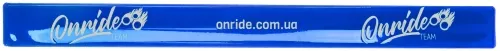 Светоотражающая полоска ONRIDE Тим 3х34см синяя