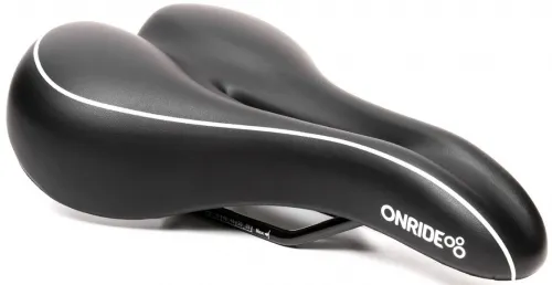 Сідло ONRIDE Seat сталеві рамки чорний