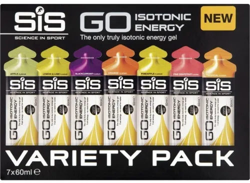 Гель SiS GO Isotonic Energy Gel Variety Pack 7x60ml Mixed