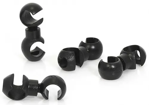 Крепеж гидролинии XLC BR-X13 S-Hook, 4шт, черные