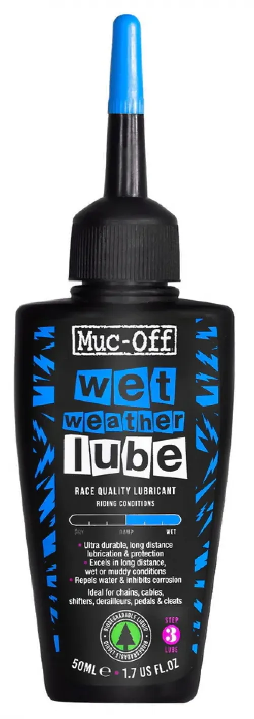 Смазка для цепи Muc-Off Bicycle Wet Weather Lube 50ml
