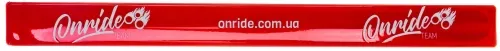 Светоотражающая полоска ONRIDE Тим 3х34см красная