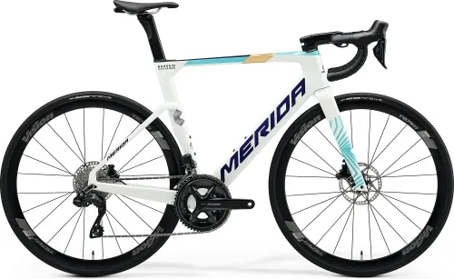 Велосипед 28 Merida REACTO 5000 (2025) pearl/blue-team