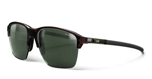 Очки Julbo CROSSLINE (Polarized 3) brown/shiny translucent army green