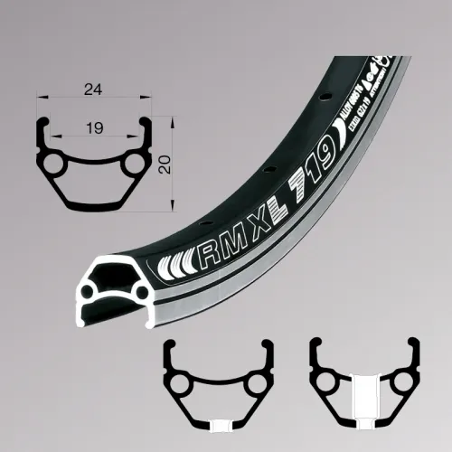 Обід 28'' Remerx DRAGON LINE RX 719 (622x19 mm) V-Br 36H AV grey