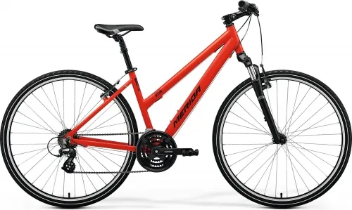 Велосипед 28 Merida CROSSWAY L 10-V (2024) matt race red
