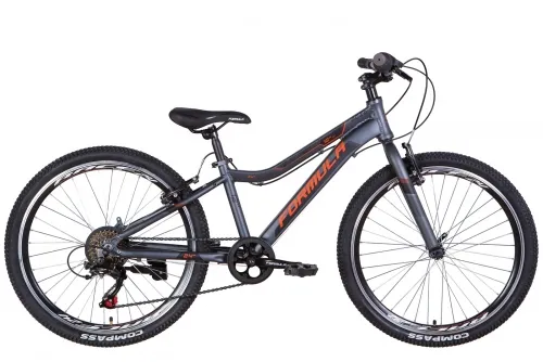 Велосипед 24 Formula ACID Vbr (2022) серо-оранжевый (м)