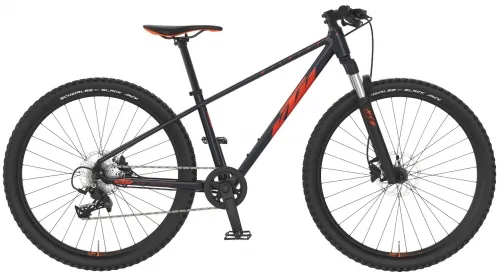 Велосипед 26 KTM WILD SPEED DISC (2022) metallic black/fire orange