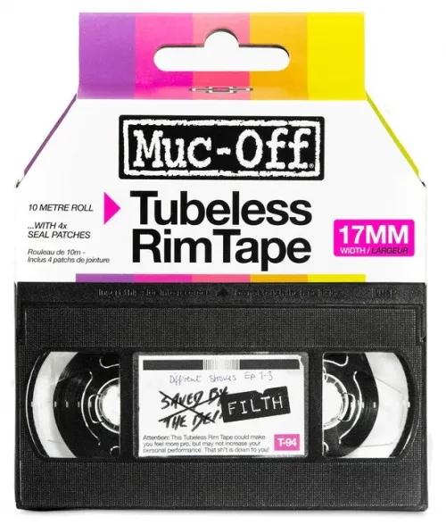 Стрічка Muc-Off Tubeless Rim Tape 17mm (50m) для безкамерних ободів