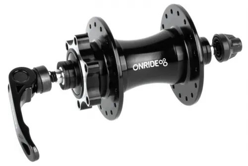 Втулка передня ONRIDE Hub ProF, 32H, QR 100mm, disc 6 bolt, black