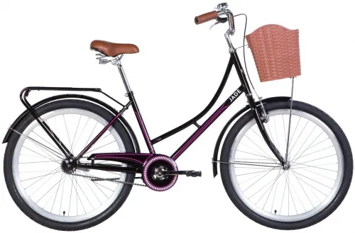 Велосипед 26 Dorozhnik JADE (2021) чорно-рожевий