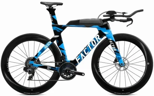 Велосипед 28 Factor Triathlon Slick Sram Force (2025) nebula blue