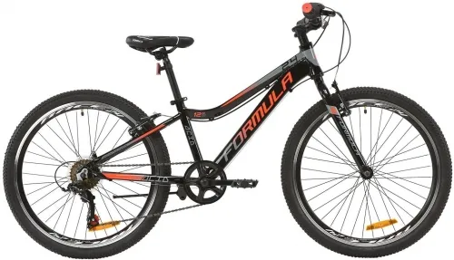 Велосипед 24 Formula ACID 1.0 чорно-червоний з сірим (2020)