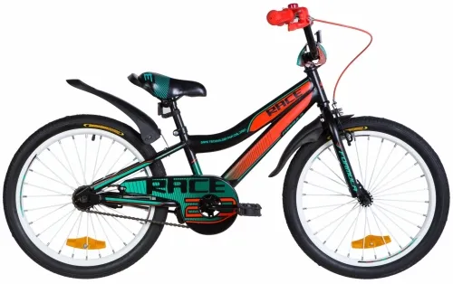 Велосипед 20 Formula RACE (2021) черно-оранжевый (м)