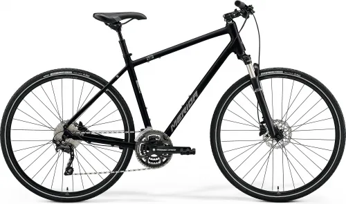 Велосипед 28 Merida CROSSWAY 300 (2023) Glossy black