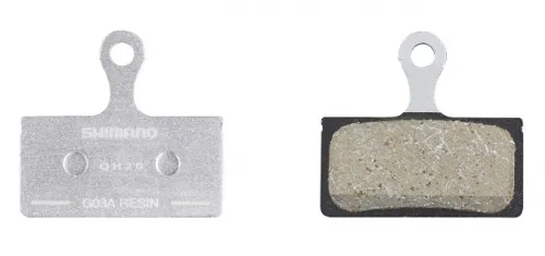 Тормозные колодки дисковые Shimano G03A XTR/XT/SLX/DEORE/ALFINE/ULTEGRA resin (organic)