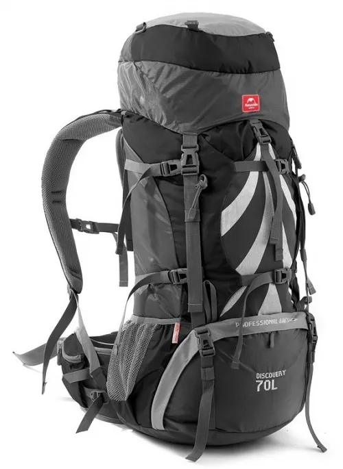 Рюкзак Naturehike NH70B070-B, 75L, black