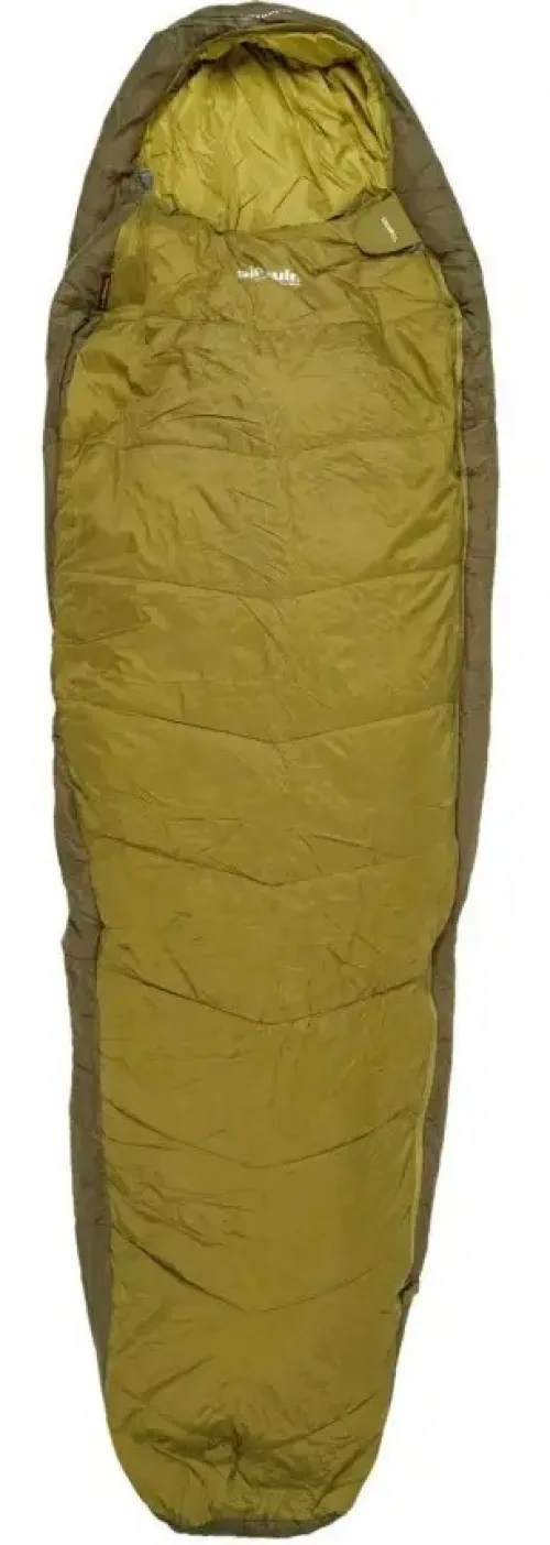 Спальный мешок Pinguin Tramp (11/7°C) 185 см, khaki левый