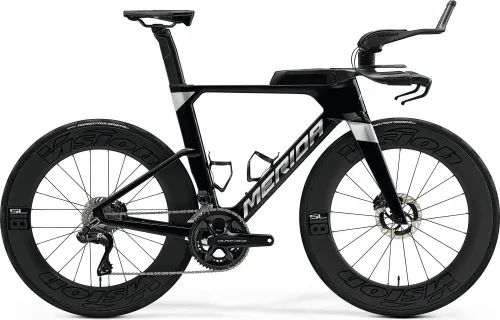 Велосипед 28 Merida TIME WARP TRI 10K (2025) metallic black