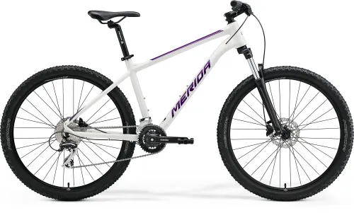 Велосипед 27.5 Merida BIG.SEVEN 20-3X (2023) white-purple