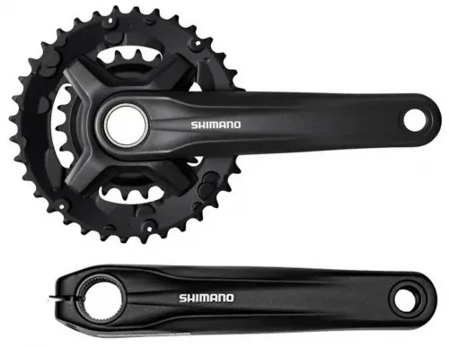 Шатуни Shimano FC-MT210-2 Acera 9-speed 36/22T 175mm, інтегрована вісь