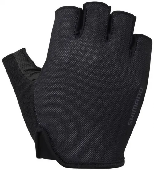Перчатки Shimano AIRWAY, черные с сеткой