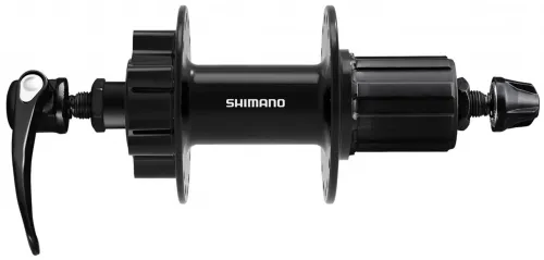 Втулка задня Shimano CUES FH-QB400-HM, QR 10x135mm, 32H, 6 bolts, Hyperglide, black