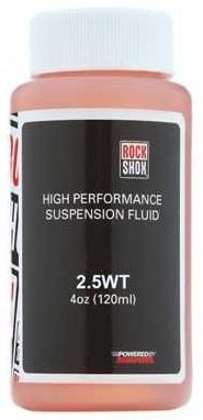 Масло Rock Shox 2,5WT для вилок і амортизаторів 120 ml