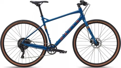 Велосипед 28 Marin DSX (2024) gloss blue orange