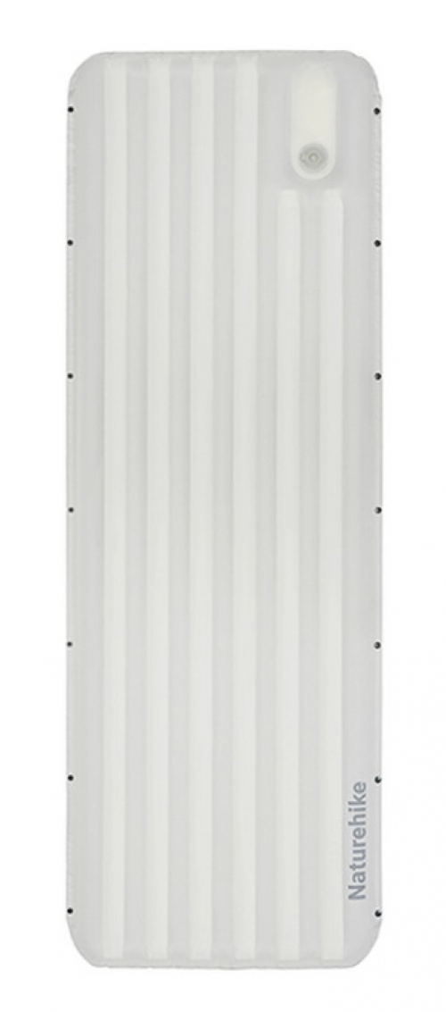 Матрас надувной Naturehike CNK2450WS035, 95 мм, со встроенной помпой, white