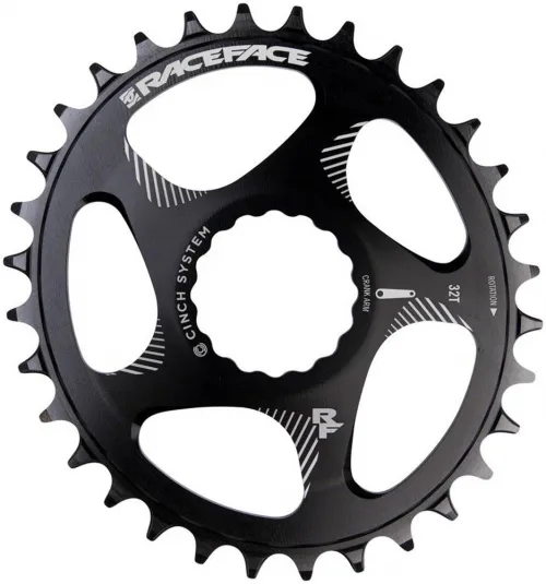 Звезда Race Face Chainring, Cinch, DM, oval, 32T, black