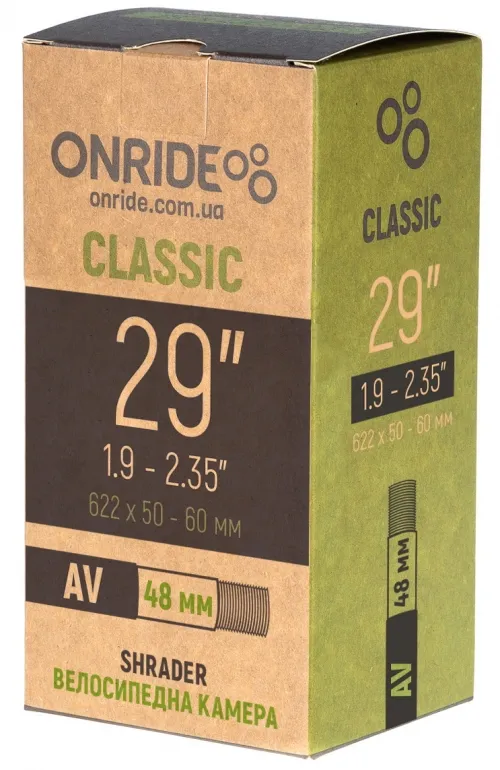 Камера ONRIDE Classic 29x1.9-2.35 AV 48