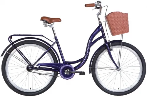 Велосипед 26 Dorozhnik AQUAMARINE (2021) темно-фіолетовий