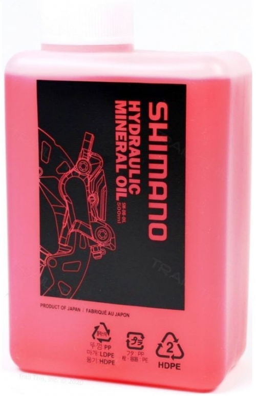 Масло мінеральне Shimano для гідравлічних гальм 500 мл