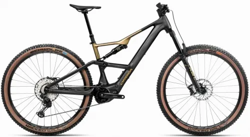 Велосипед 29 Orbea RISE SL H20 (2025) diamond black/splash olive green matt