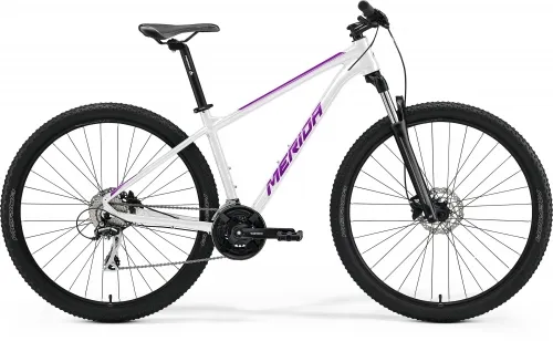 Велосипед 29 Merida BIG.NINE 20-3X (2023) white purple