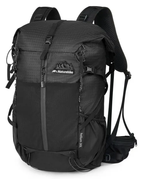 Рюкзак Naturehike Helium CNK2300016, 35L, black