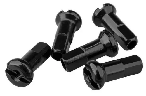 Ніпель Race Face 14G, 12х2 мм, алюміній, black, 5 шт.