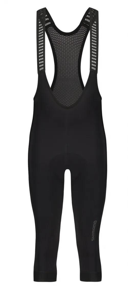 Велорейтузи Shimano Vertex Bibknicker з лямками (бриджі 3/4) black