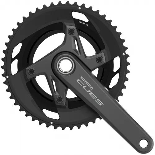 Шатуни Shimano FC-U6040-2 CUES 9/10/11-speed 50/34T 175mm, інтегр. вісь