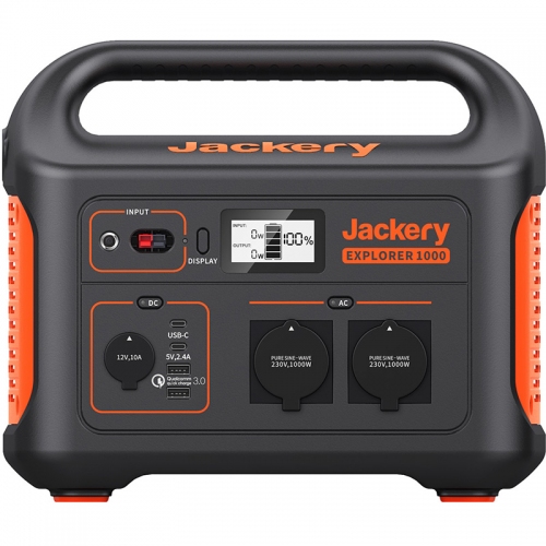 Зарядная станция Jackery Explorer 1000EU 1002Wh, 278333mAh, 1000W