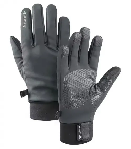 Перчатки зимние влагозащитные Naturehike NH19S005-T, grey
