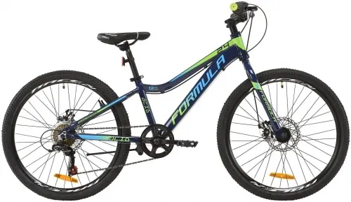 Велосипед 24 Formula ACID 1.0 DD індиго з салатовим і блакитним (2020)