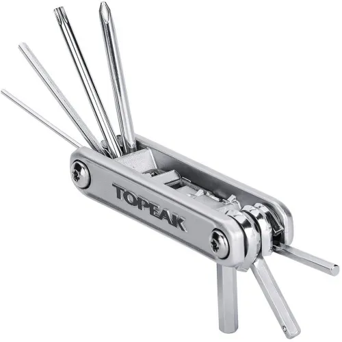 Мультитул Topeak X-Tool+, 11 function folding tool, w/o Bag, silver