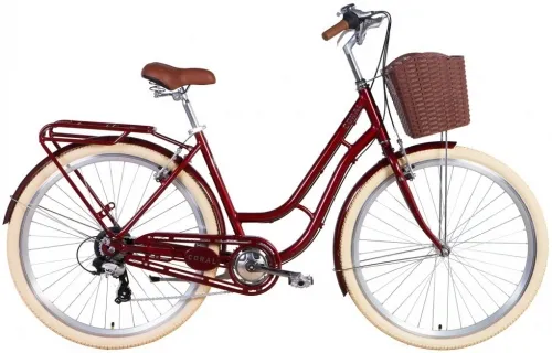 Велосипед 28 Dorozhnik CORAL (2021) рубиновый
